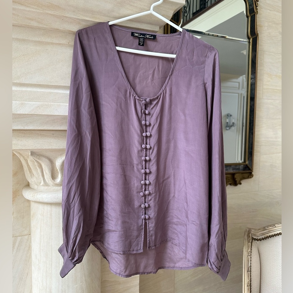 Women’s 100% Vintage Silk Blouse.